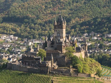 Cochem, Reichsburg © Tourist-Information Ferienland Cochem Ansicht auf die Reichsburg Cochem.