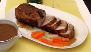 Winterlicher Zimtbraten © Weingut Ernst Steffens Ansicht auf einen Winterlicher Zimtbraten.