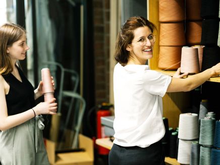 Trier, Neustraße, NNIstudio © Esther Raudszus Ansicht auf das Atelier des NNIstudio